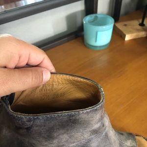 Bed Stu Peep Toe Ankle Boots size 7.5